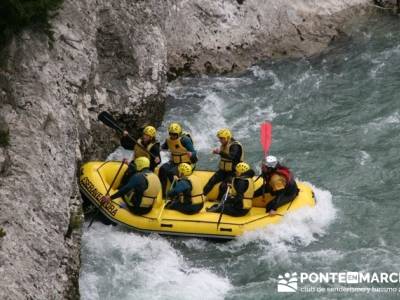 Rafting río Ara; revistas senderismo; club de ocio y amistad